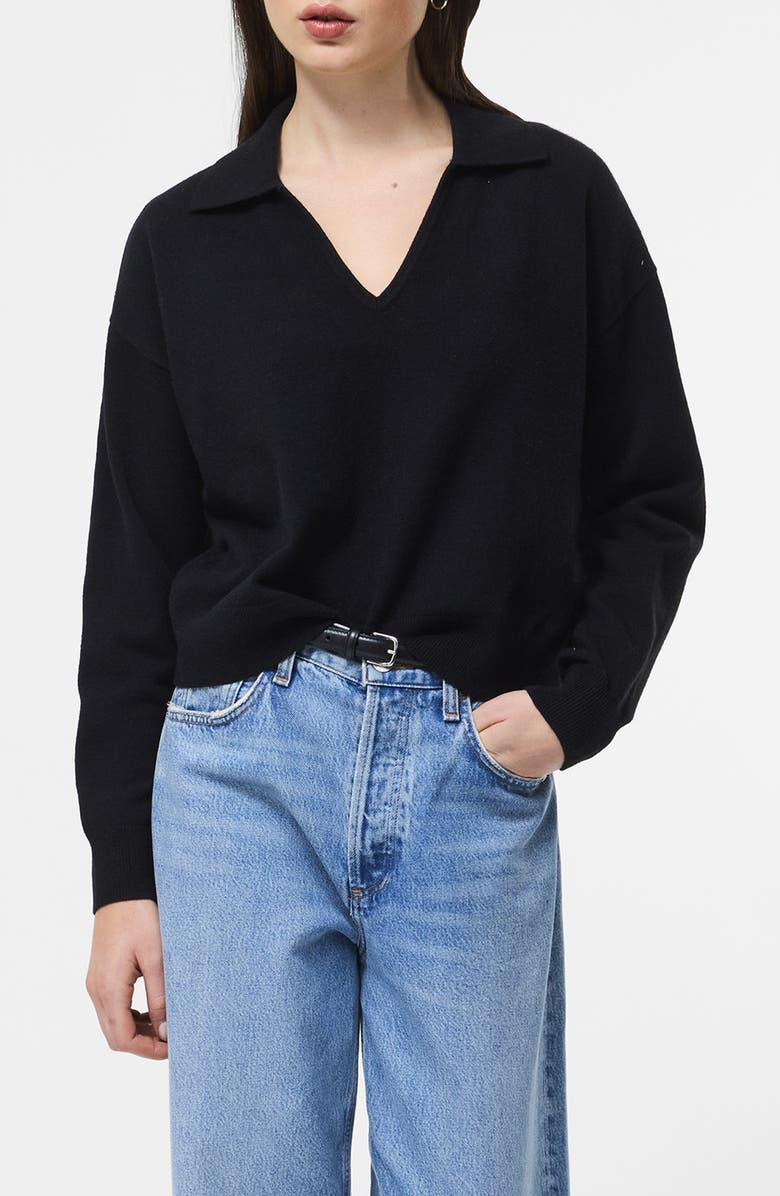 Sloane Johnny Collar Pullover