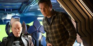 Bryan Singer in X-Men still from Fox