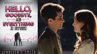 Hello, Goodbye, and Everything in Between book cover and Netflix movie with Jordan Fisher