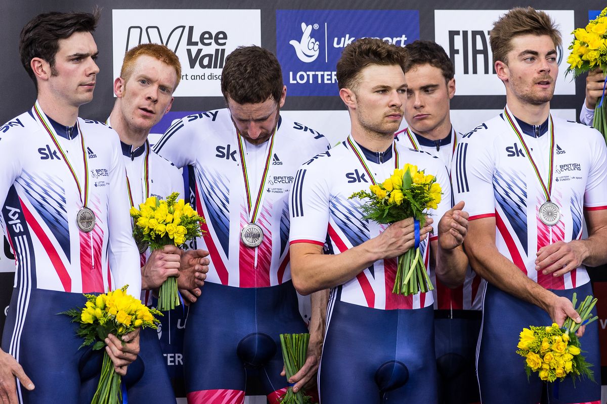 Sad faces for Great Britain after being beaten by Australia