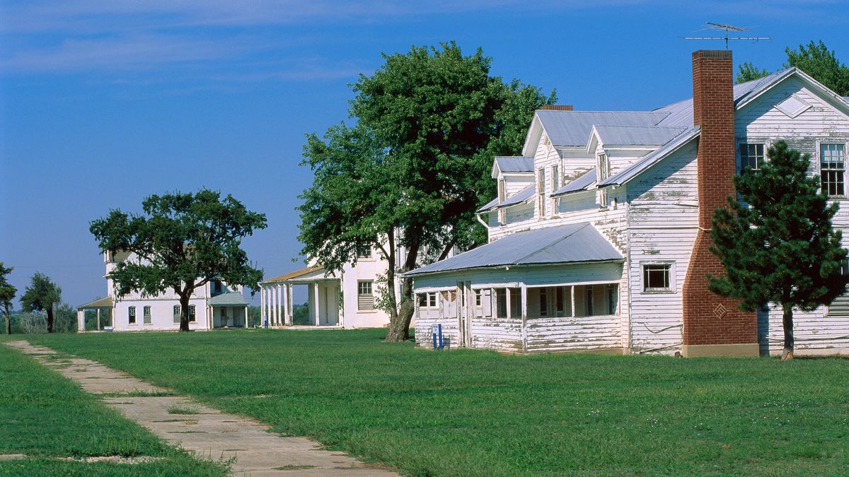 Houses in El Reno, Oklahoma