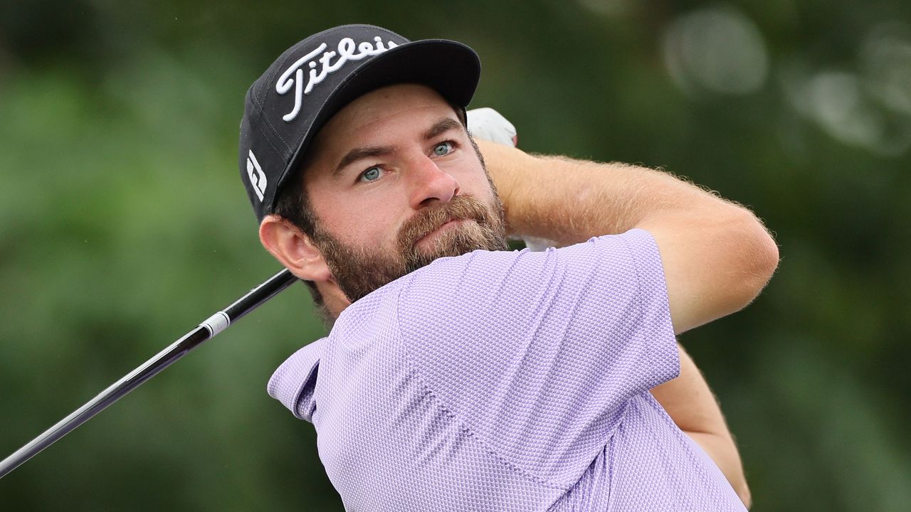 Cameron Young during the pro-am before the 2022 FedEx St. Jude Championship