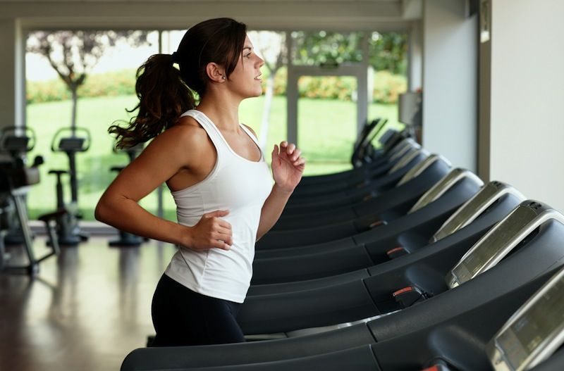 exercise treadmill perception anxiety