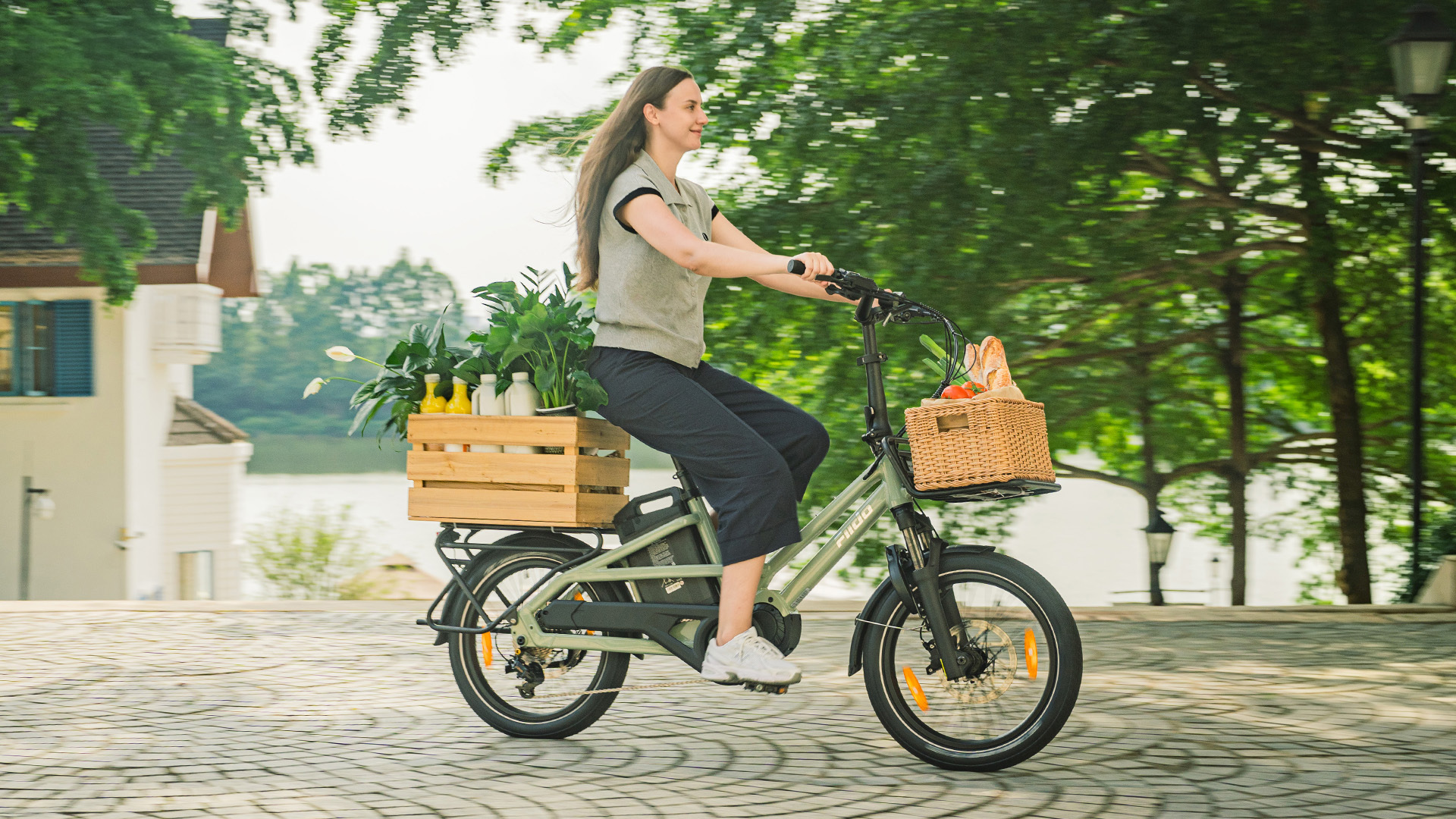 Fiido T3 E-Bike in use
