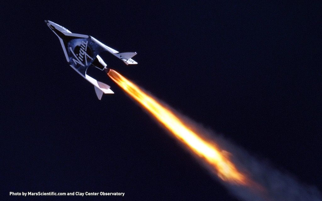 Virgin Galactic's SpaceShipTwo Makes History with 1st Rocket