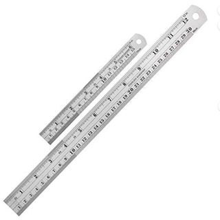 metal ruler