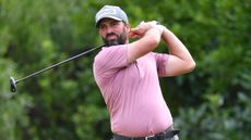 John Parry takes a shot during the Italian Challenge Open