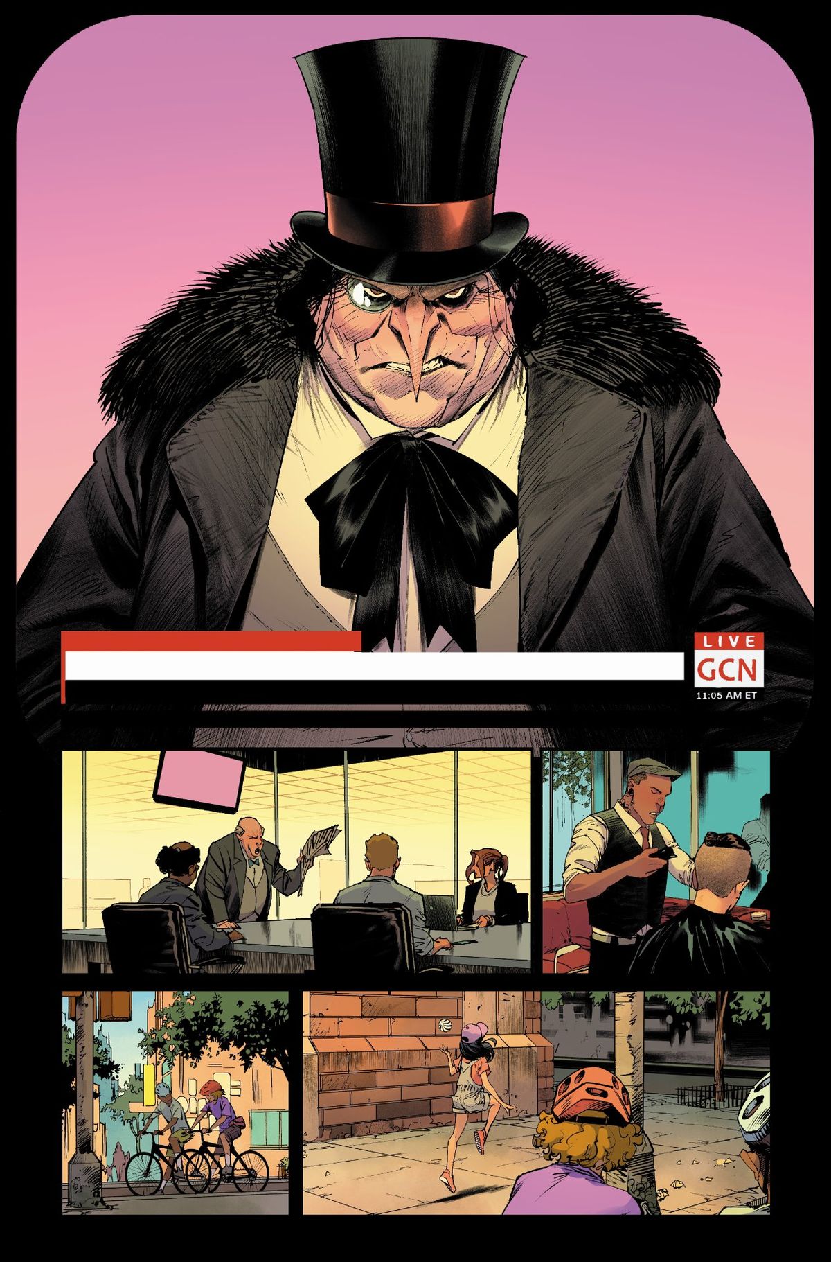 Gotham City Villains Anniversary Giant #1