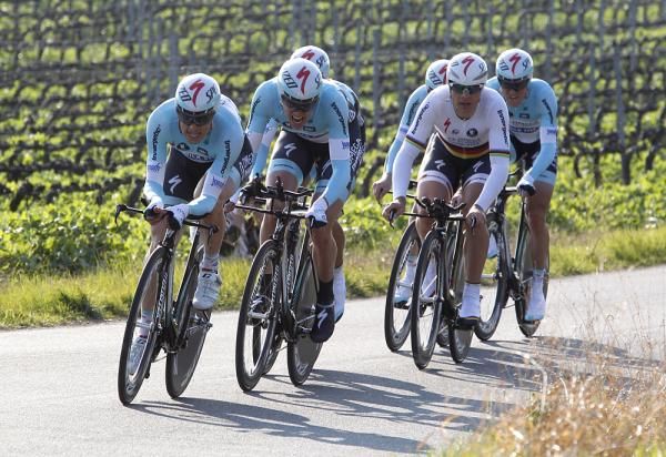 Omega Pharma-Quickstep fights through the wind