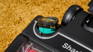 Anti-odour cartridge on the Shark Stratos Pet Pro Upright Vacuum