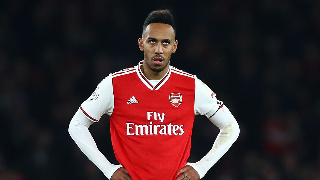 Arsenal captain Pierre-Emerick Aubameyang 