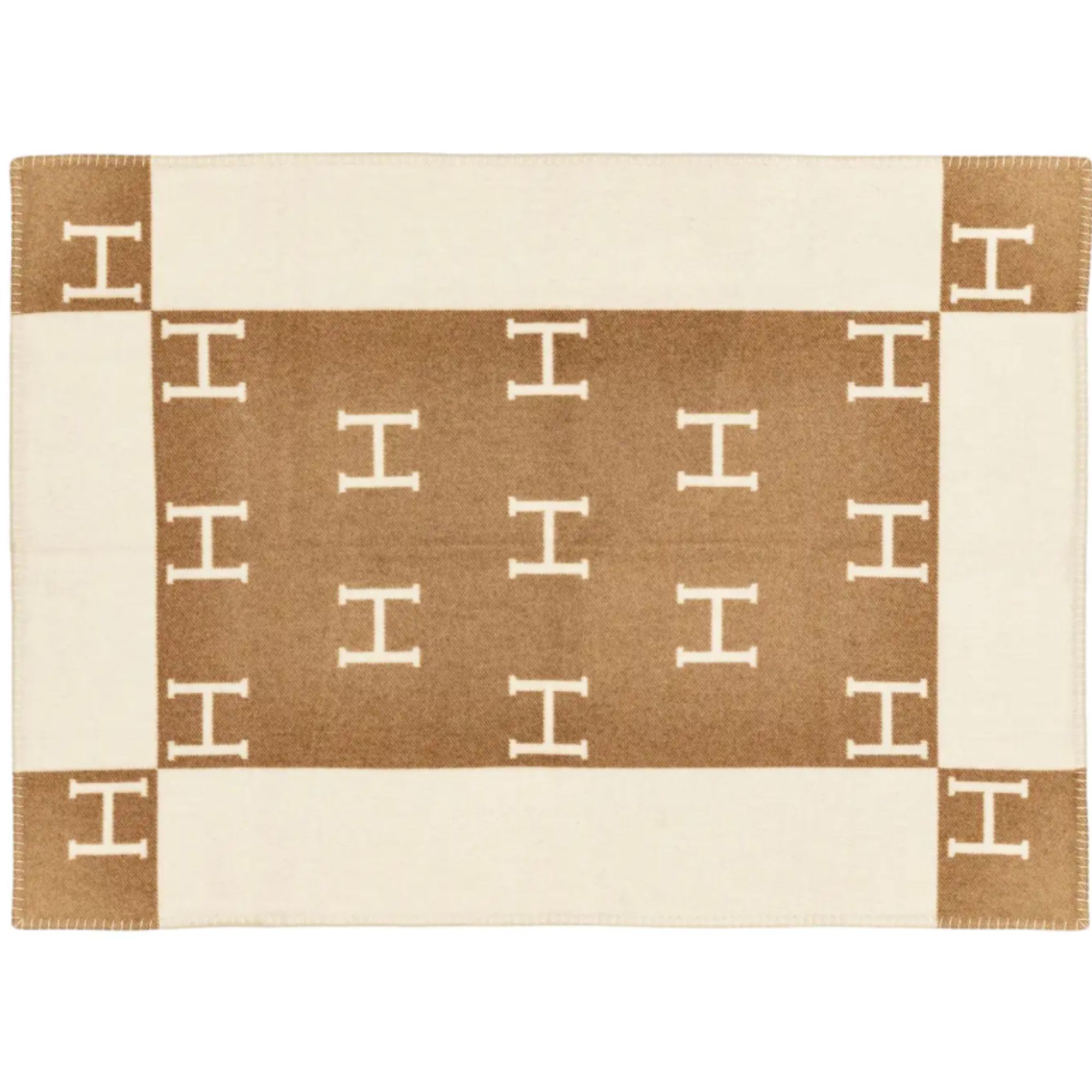 Hermes Plaid Avalon Baby Blanket