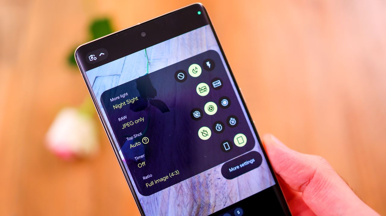 A photo of the Google Pixel 7 Pro