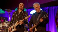 Nuno Bettencourt and Rick Beato playing at the Six-String Sanctuary gutiar camp in Las Vegas, January 2026