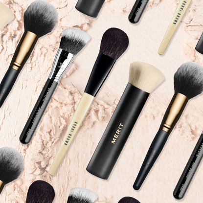 some of the best blush brushes including merit and bobbi brown
