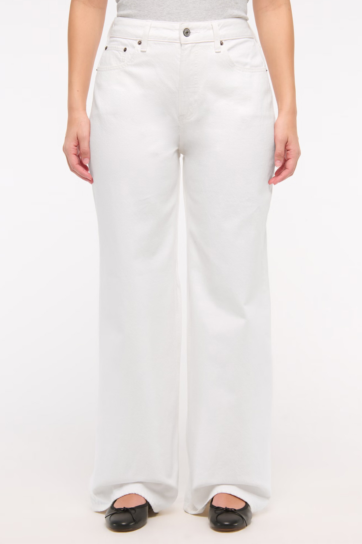 Curve Love High Rise Wide Leg Jean