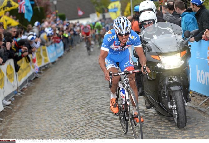 Bj&ouml;rn Leukemans (Wanty-Groupe Gobert) showed he still has the class of a World Tour rider.