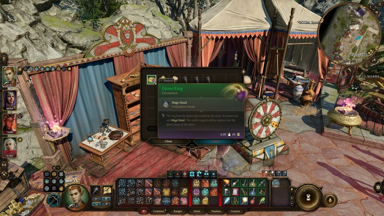 Baldur's Gate 3 Akabi - Djinni's Ring