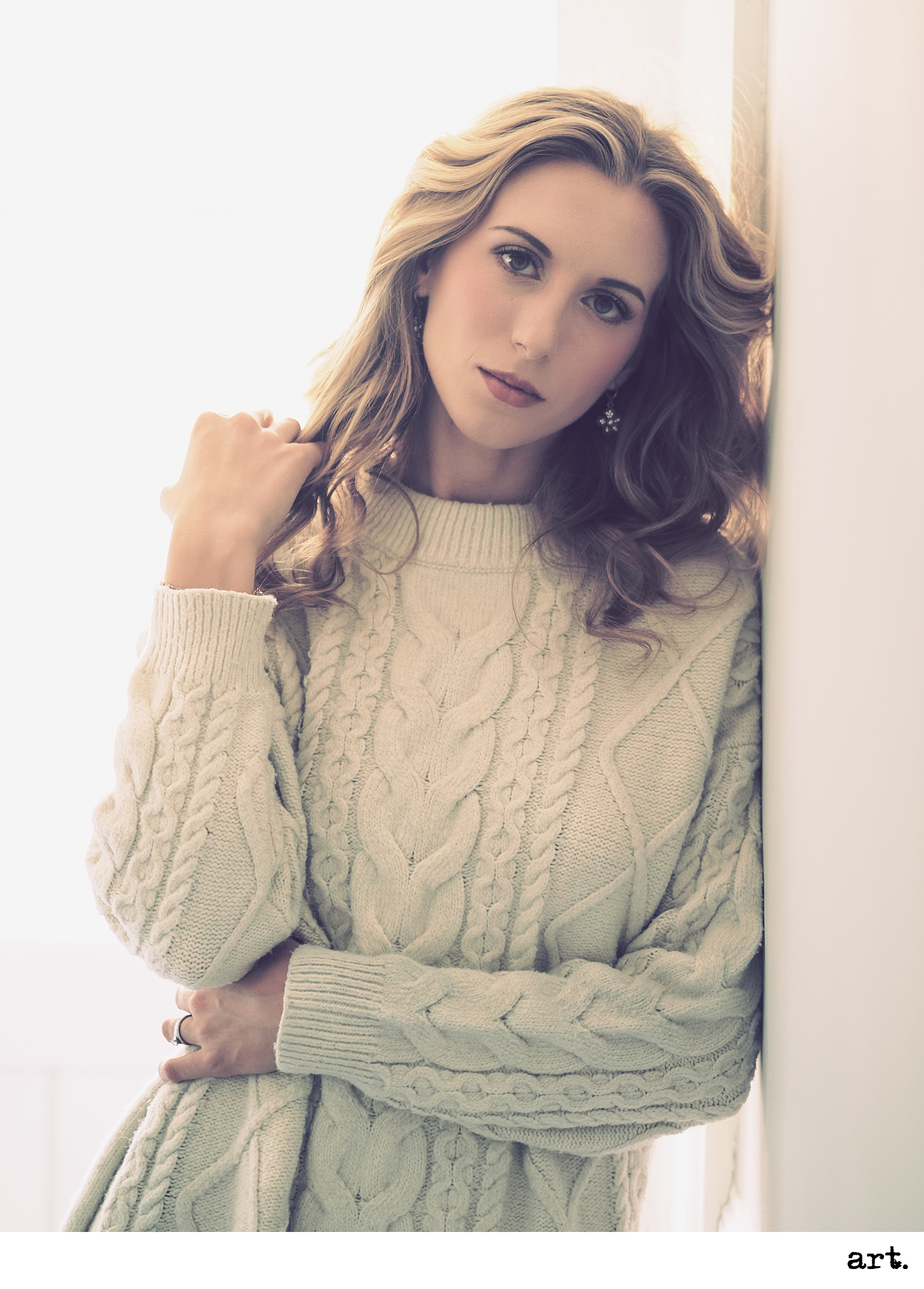Professional portraits of a female model taken on the OM System OM-3 by photographer James Artaius