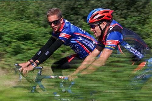 Jon Vaughters &amp; Lance Armstrong just before the 1999 Tour