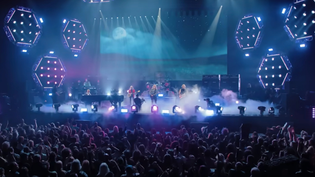 Spinal Tap performing live in Spinal Tap II: The End Continues