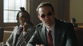 Charlie Cox as Matt Murdock in court in She-Hulk: Attorney at Law