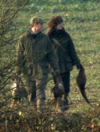 Kate and William: December 2007