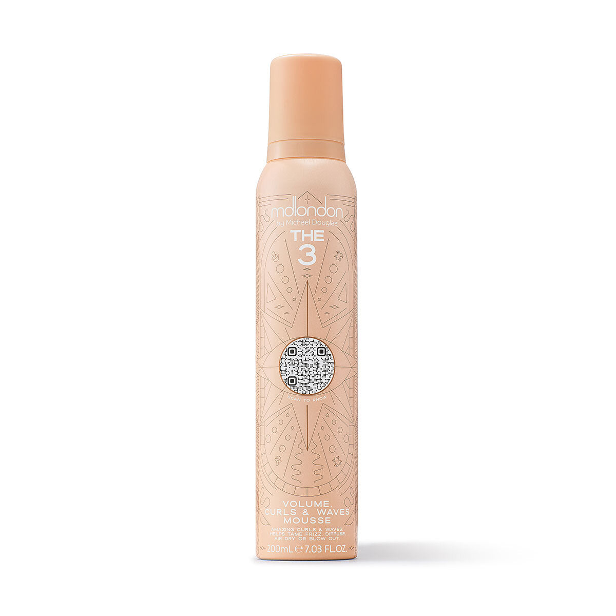 The 3 - Volume, Curls &amp;amp; Waves Mousse