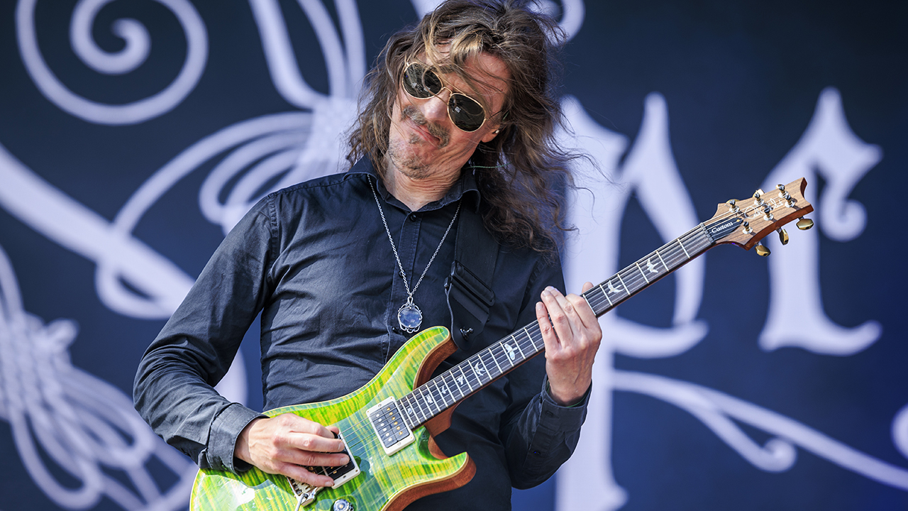 Mikel Aakerfeldt from Opeth performs on stage at Tons Of Rock Festival 2024 on June 27, 2024 in Oslo.  (Photo by Per Ole Hagen/Redferns)
