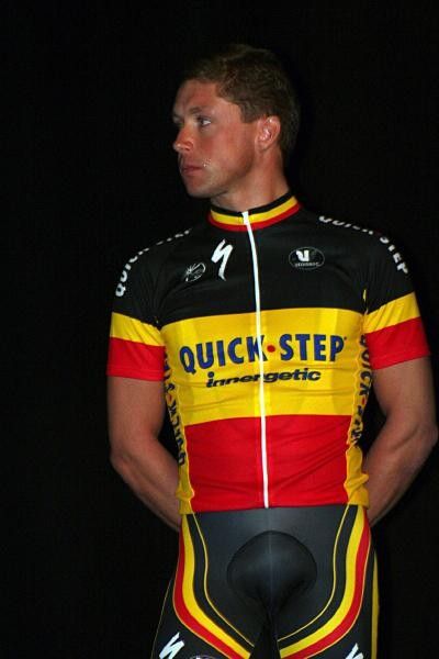 Stijn Devolder, the Belgian champion, wants to ride a great Tour of France this year. He will go there aiming for a good final GC placing.