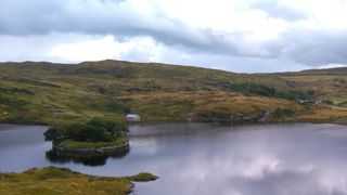 The Fair Head crannog in Northern Ireland