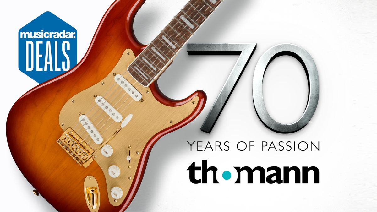 Thomann’s massive 70th birthday celebrations include platinum-quality deals on big-name brands - including Squier, Korg, Yamaha, Akai and more