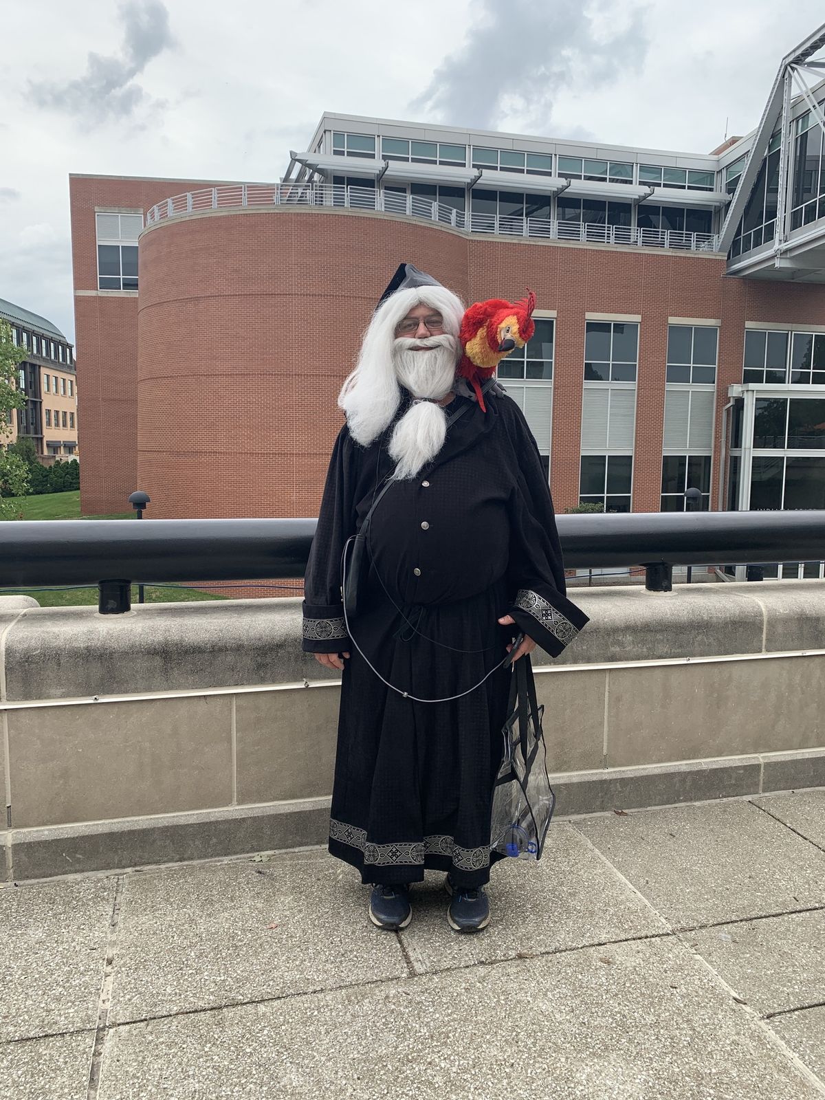 HPWU Fan Festival Albus Dumbledore and Fawkes