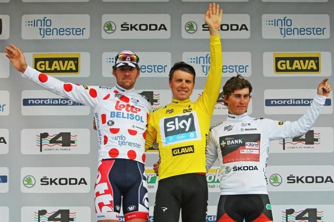 Edvald Boasson Hagen (Sky Procycling) takes his second consecutive Tour of Norway title, Sander Cordeel (Lotto Belisol) wins KoM, Sondre H Enger (Team Plussbank) takes out the young rider classification