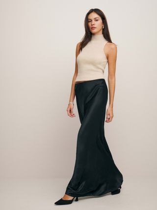 Bella Silk Skirt