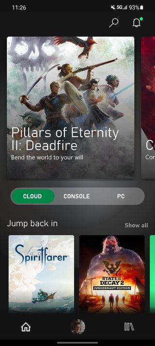 Xbox Game Pass App Screenshot