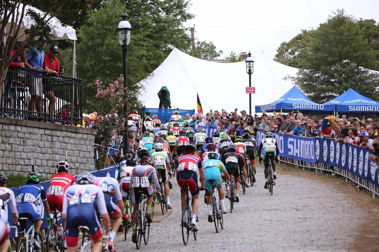 Libby Hill had a fair number of spectators