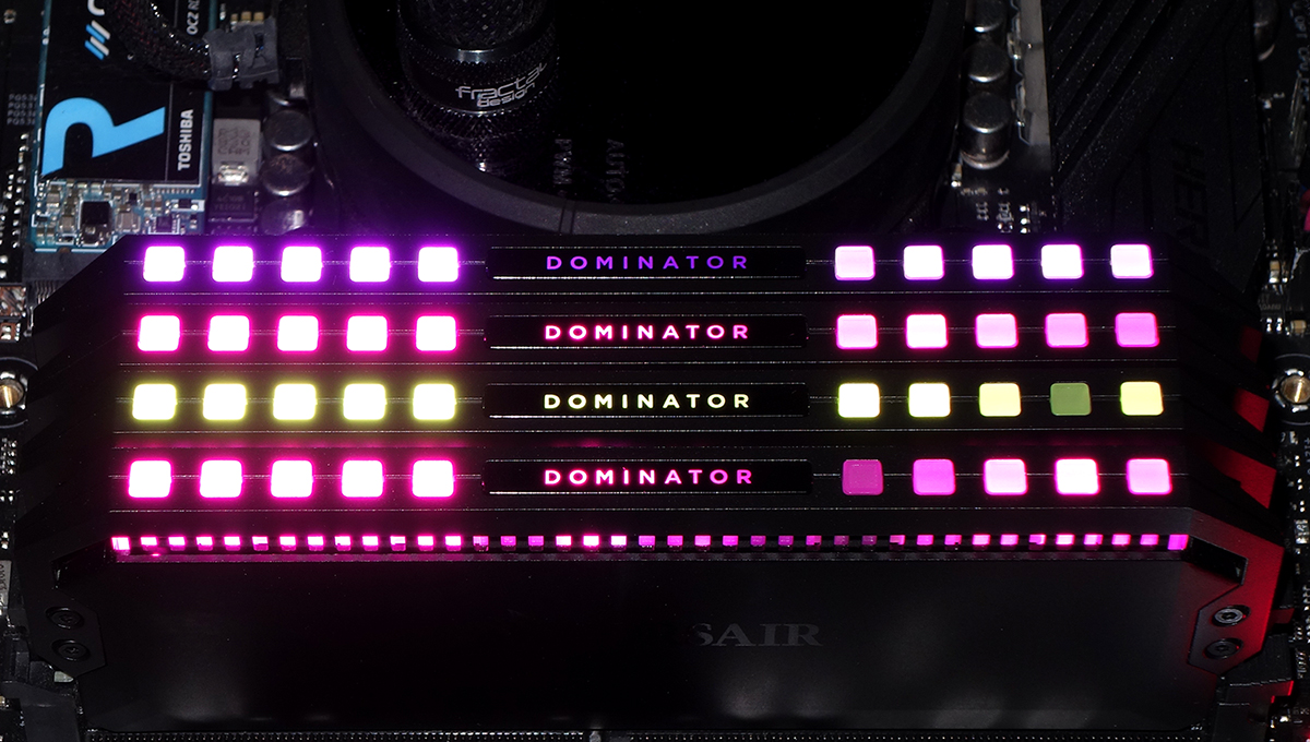 Corsair Dominator Platinum RGB DDR4-3600 Review: Bright Lights, Speed ...