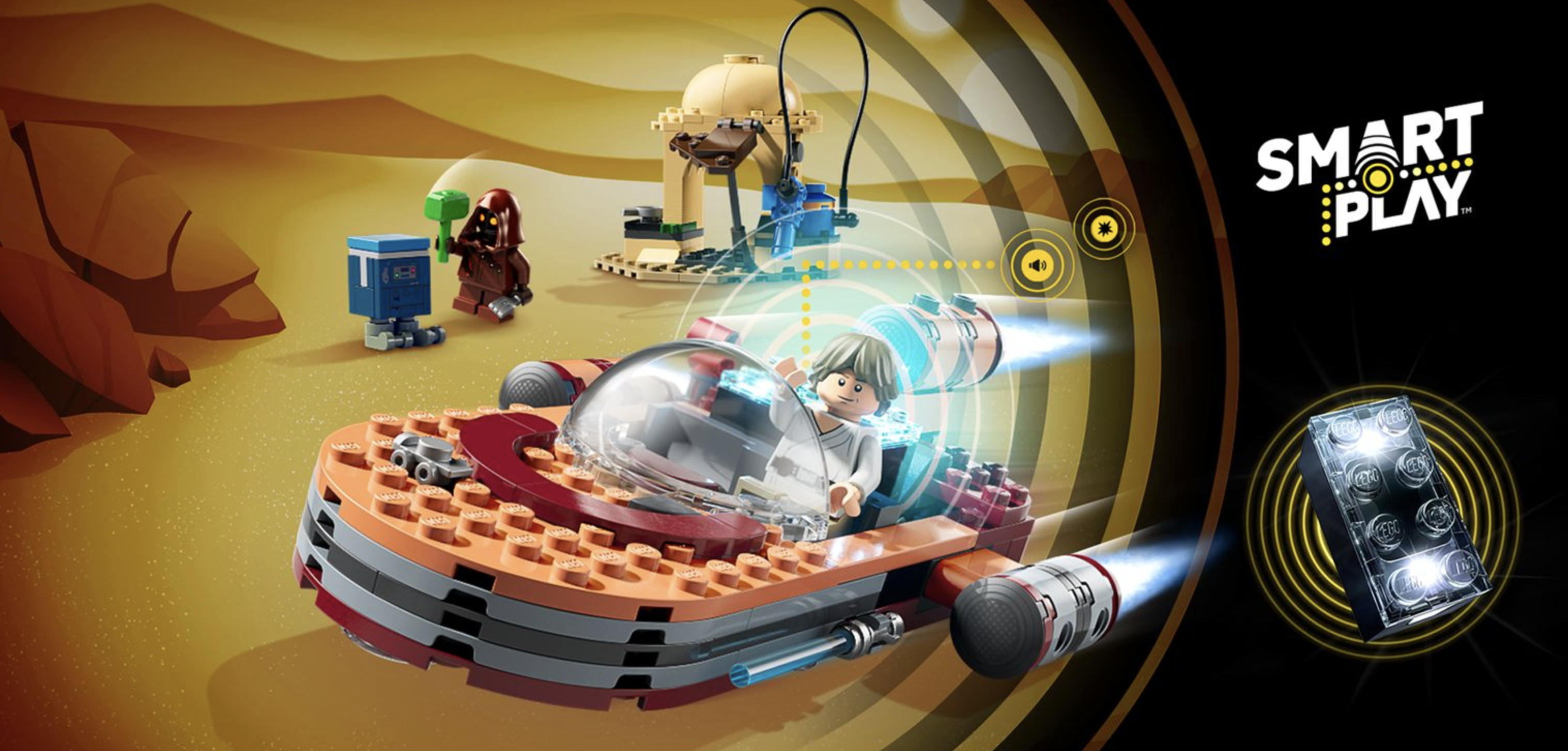 Lego Star Wars Smart Play sets: Luke Skywalker