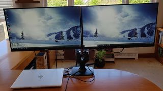 How to set up the multiple monitor solution