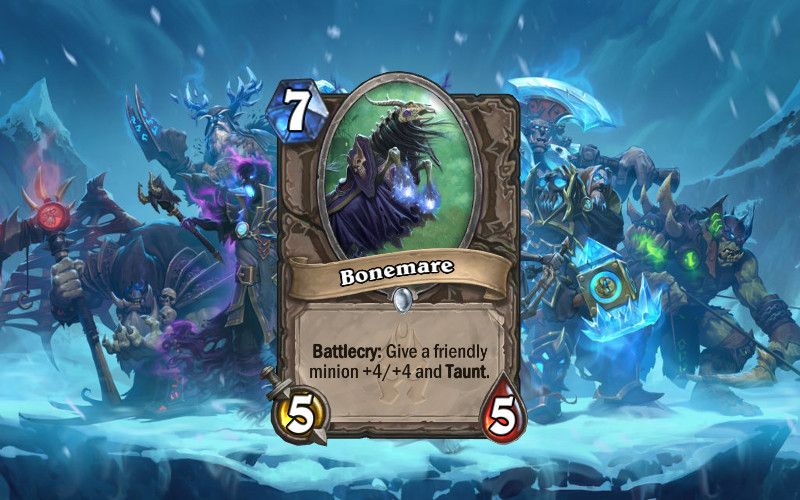 This always looked like a solid addition for midrange decks, and has found an easy home (do skeletal horses need stables) in Paladin, Hunter and Druid decks.