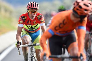 Alberto Contador (Tinkoff-Saxo) at the Vuelta a Andalucia.