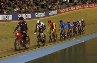 World Keirin champion Jennie Reed