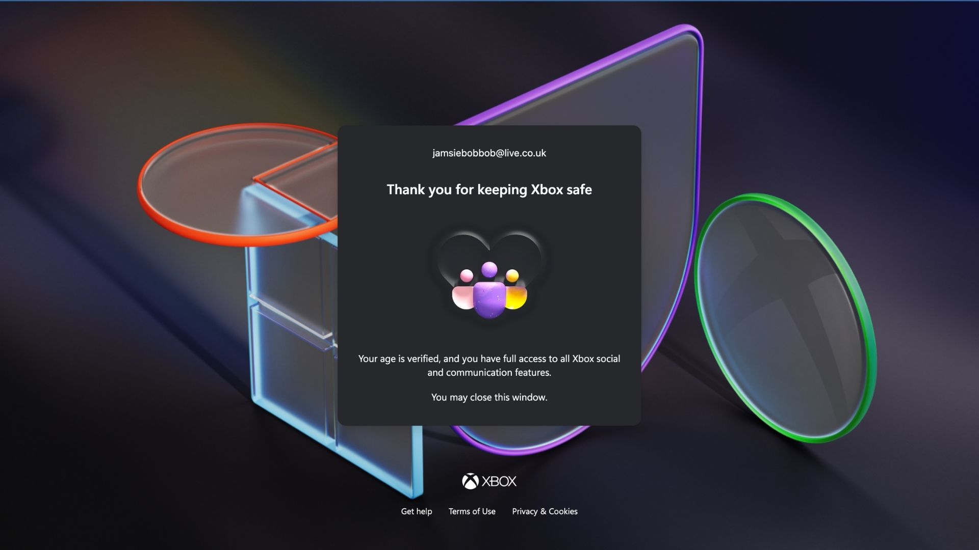 Xbox's age verification system