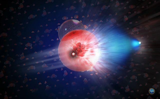 Neutrino and ice molecule interaction