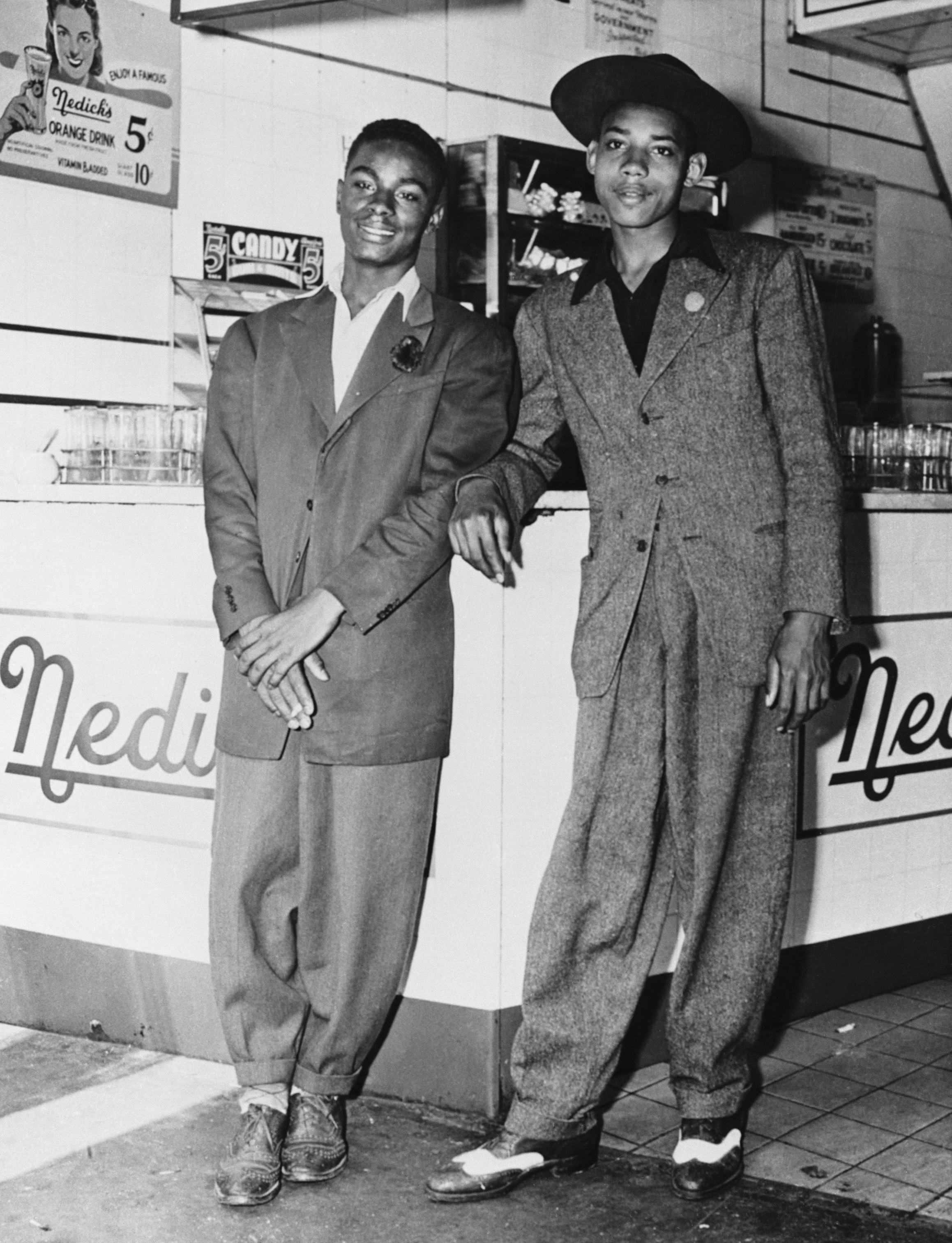 Boys in zoot suits.