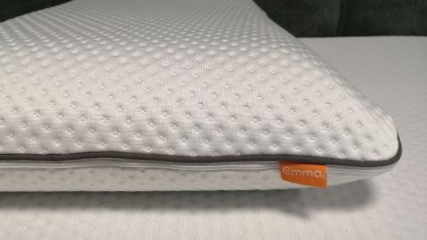 Close up of fabric on Emma Premium Pillow