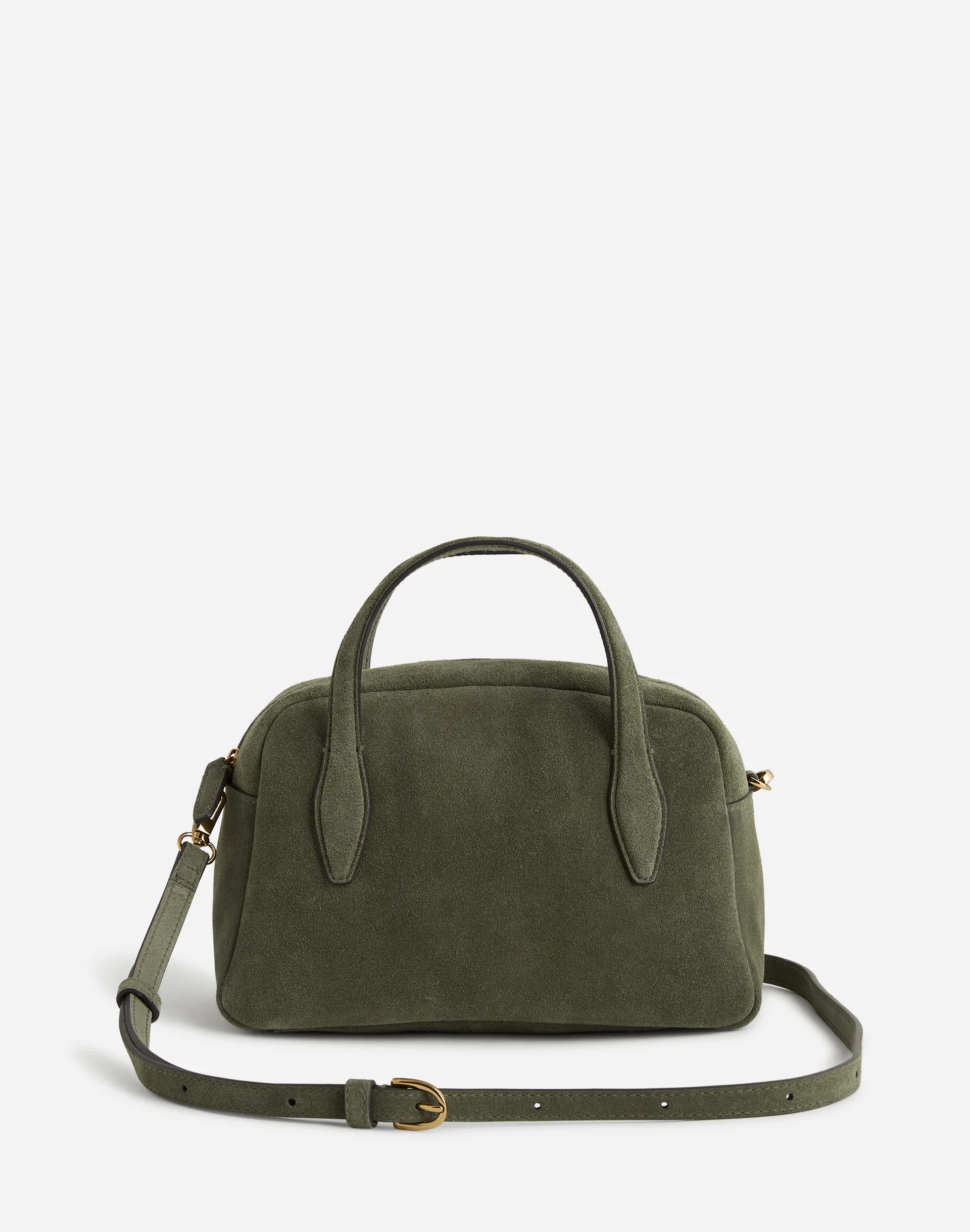 Medium Crossbody Bag in Suede
