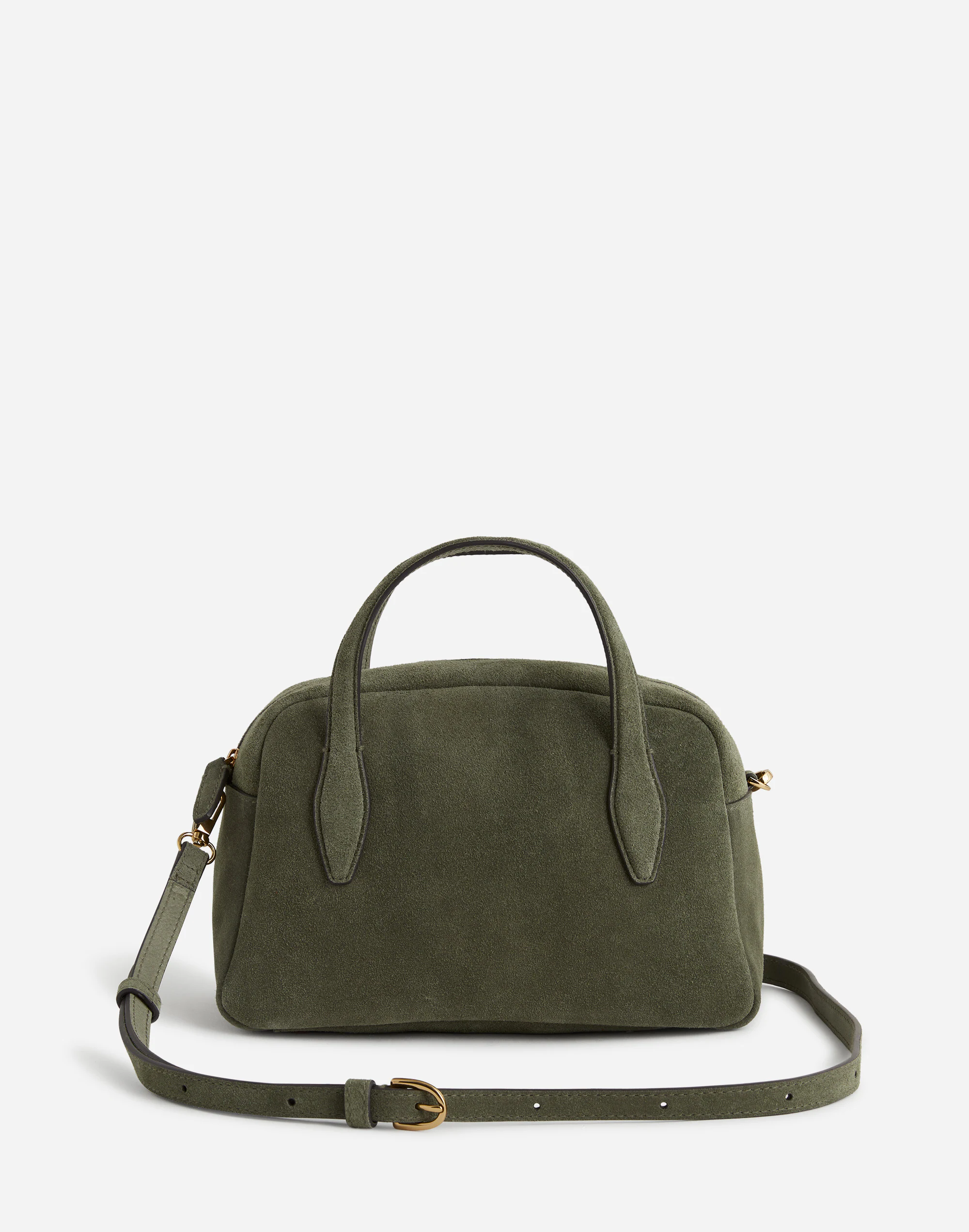 Medium Crossbody Bag in Suede