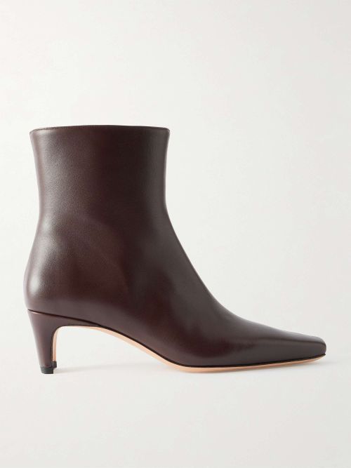 Wally Leather Ankle Boots